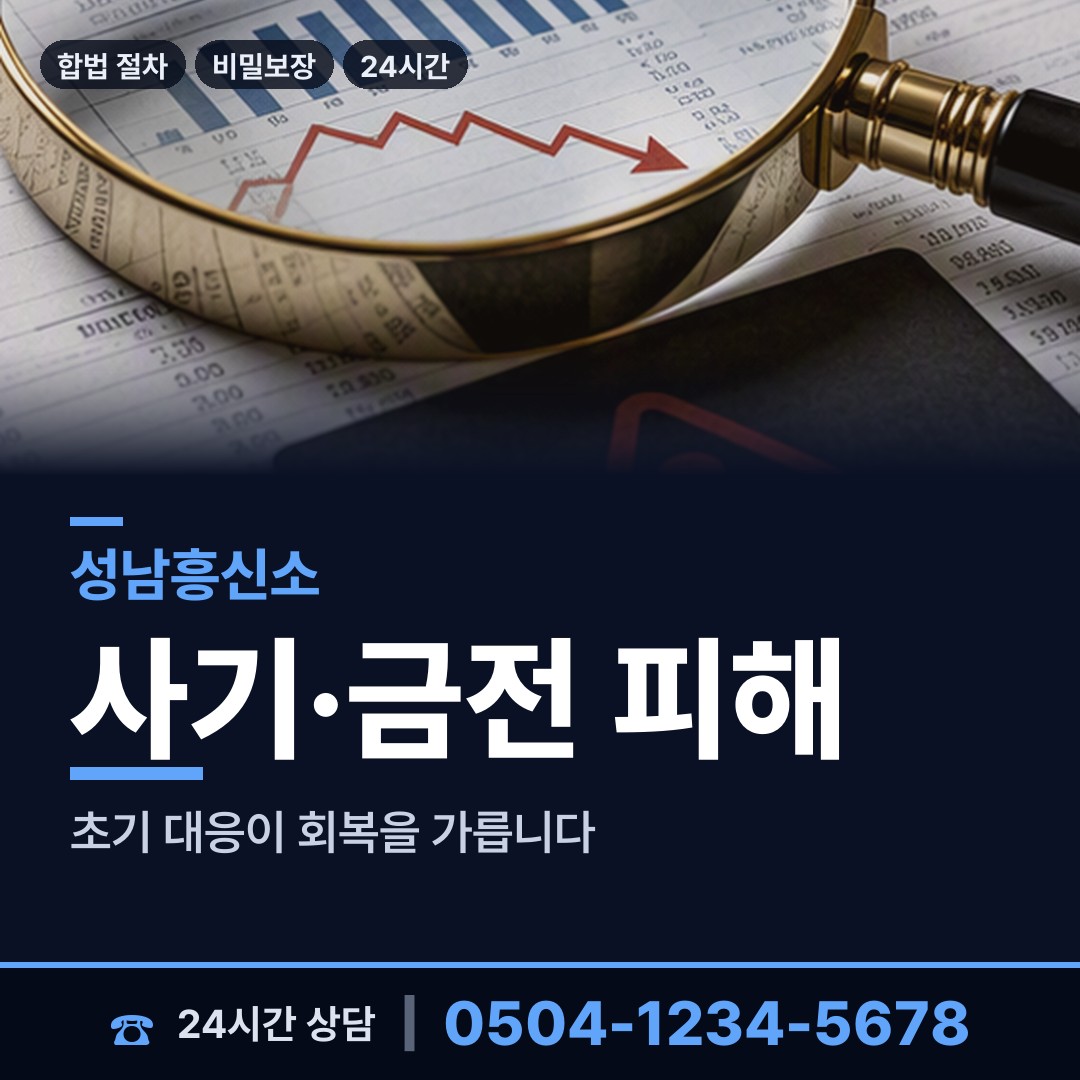 성남 야탑1동 탐정사무소 상담 안내